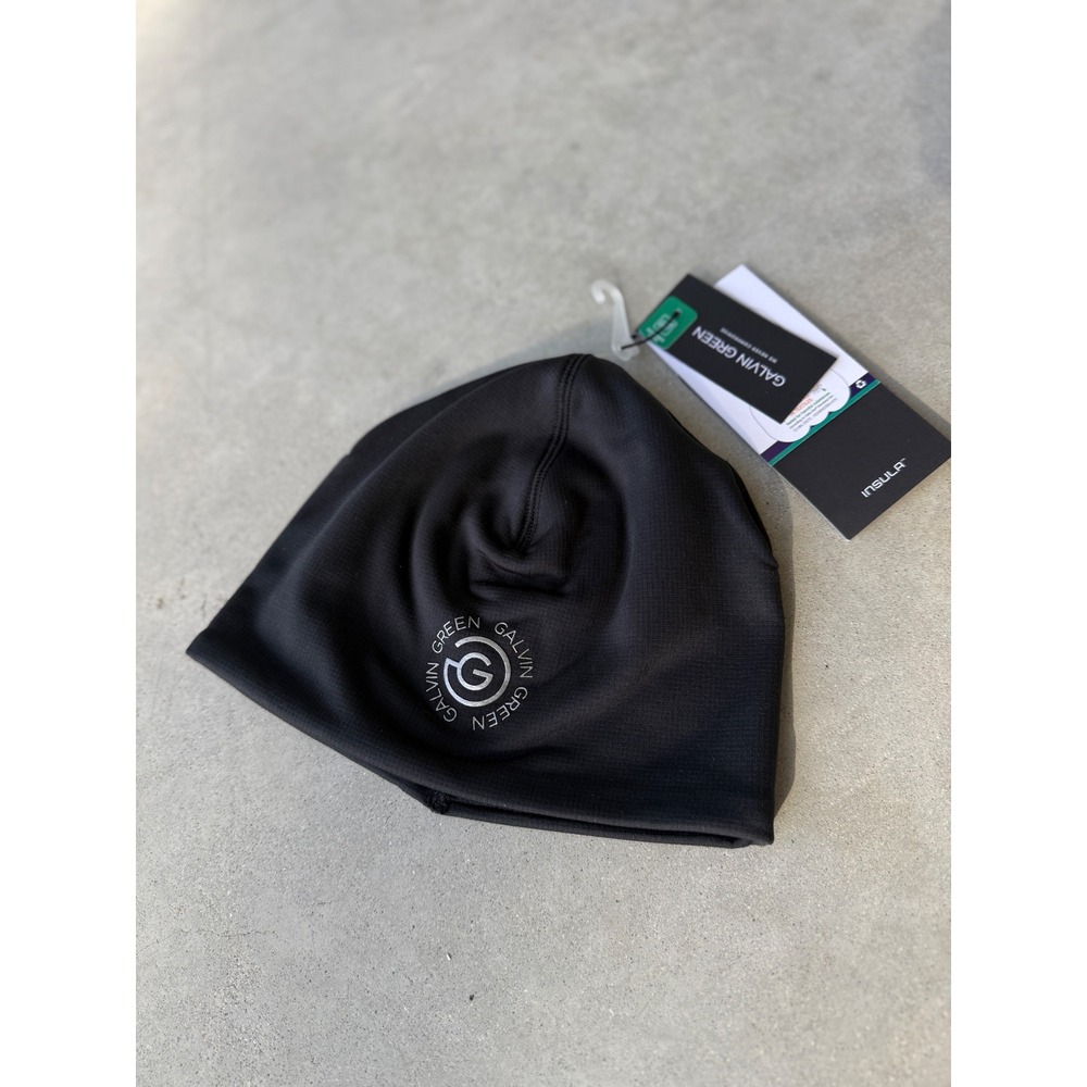 Calvin Green Denver Insulating Golf Hat Beanie NWT Black